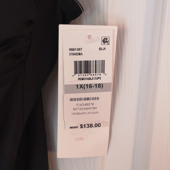 Becca one piece swimsuit size 1X - Picture 4 of 7